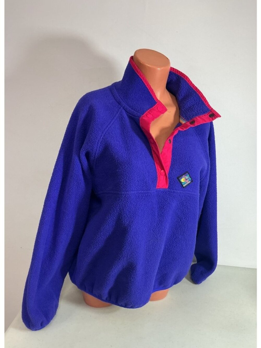 Woolrich Fleece Jacket Snap Front Womens Medium